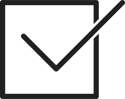 チェックマーク